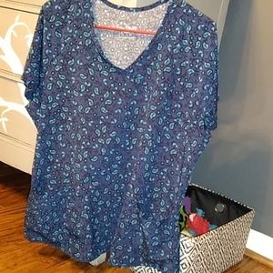 Buttersoft easy stretch scrub top